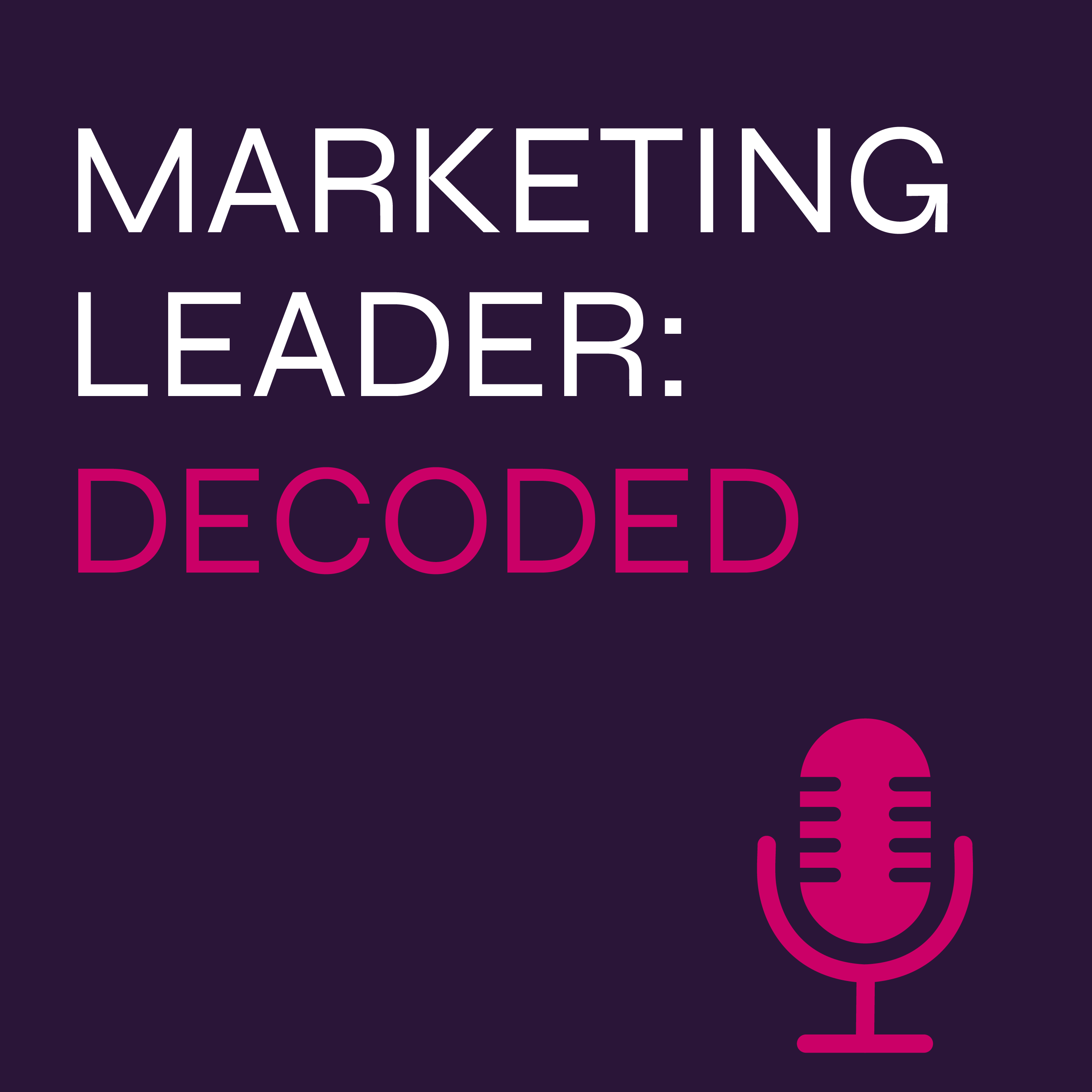 Marketing Leader: Decoded cover art